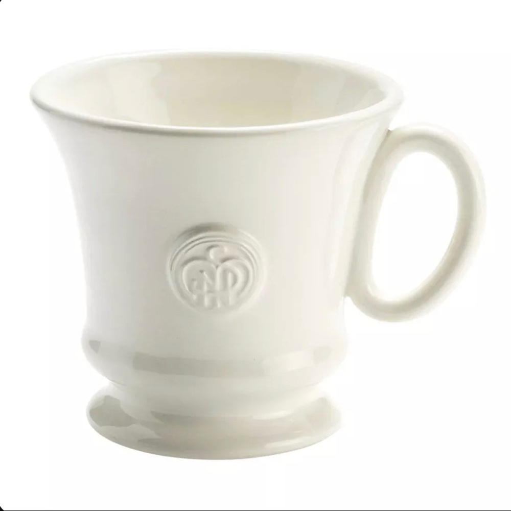 Ceramic shaving mug cup w logo